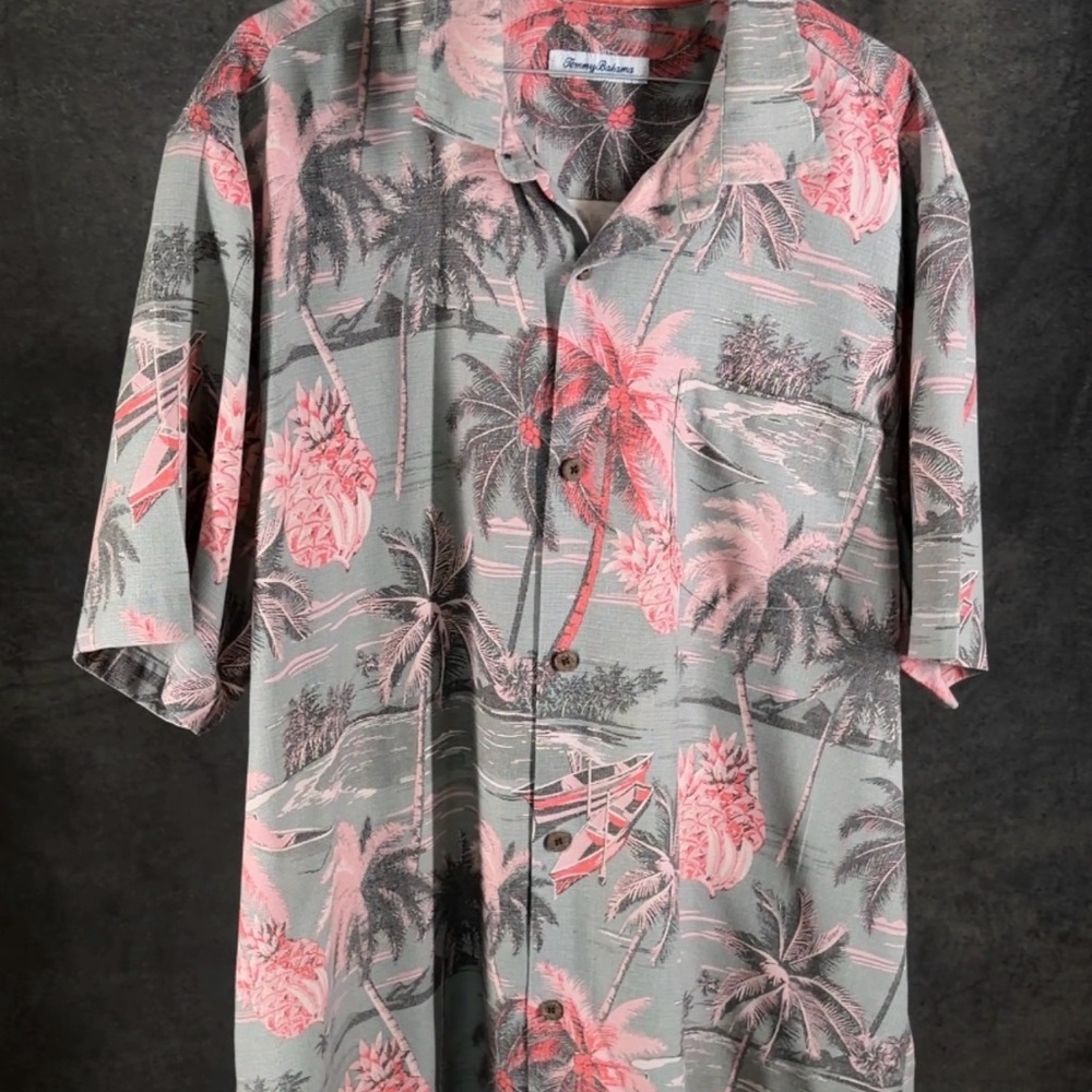 Tommy Bahama Tropical Print Button-Up Shirt